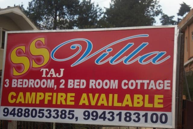 Taj SS Villa Ooty Buitenkant foto
